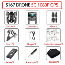 Load image into Gallery viewer, S167 GPS Drone With Camera
