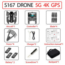 Load image into Gallery viewer, S167 GPS Drone With Camera
