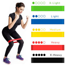 Load image into Gallery viewer, Yoga Resistance Rubber Bands Fitness Elastic Bands
